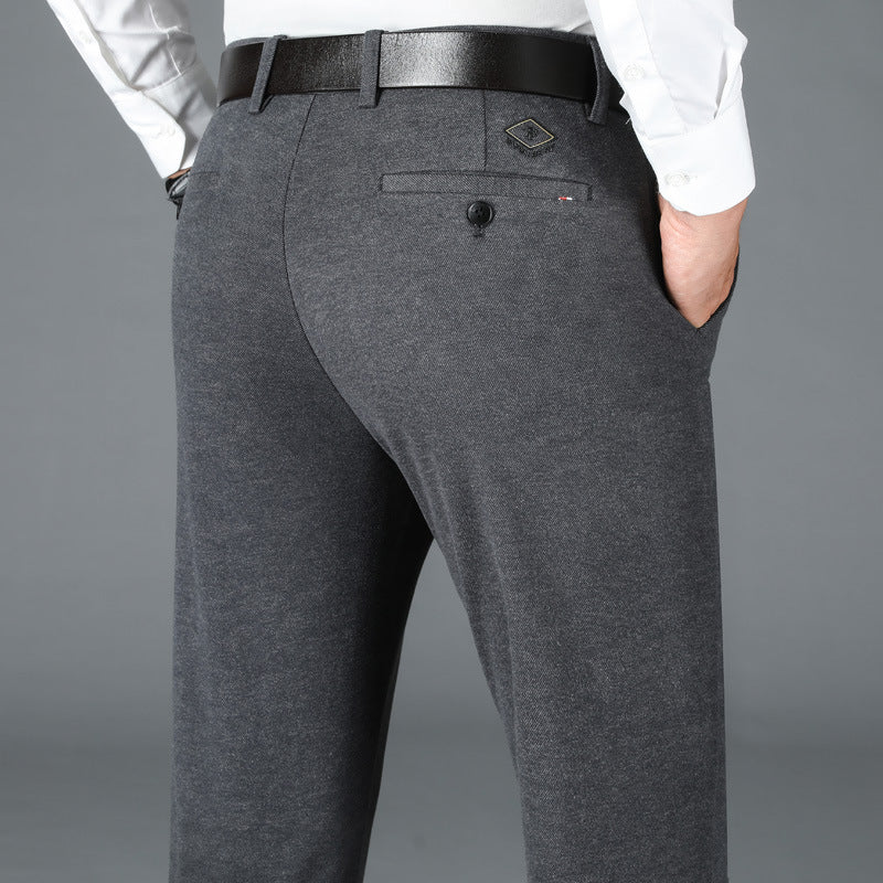 Elegant business trousers for men in fine cotton Lune London