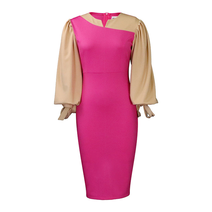 Fitted dress for women with voluminous sleeves Lune London