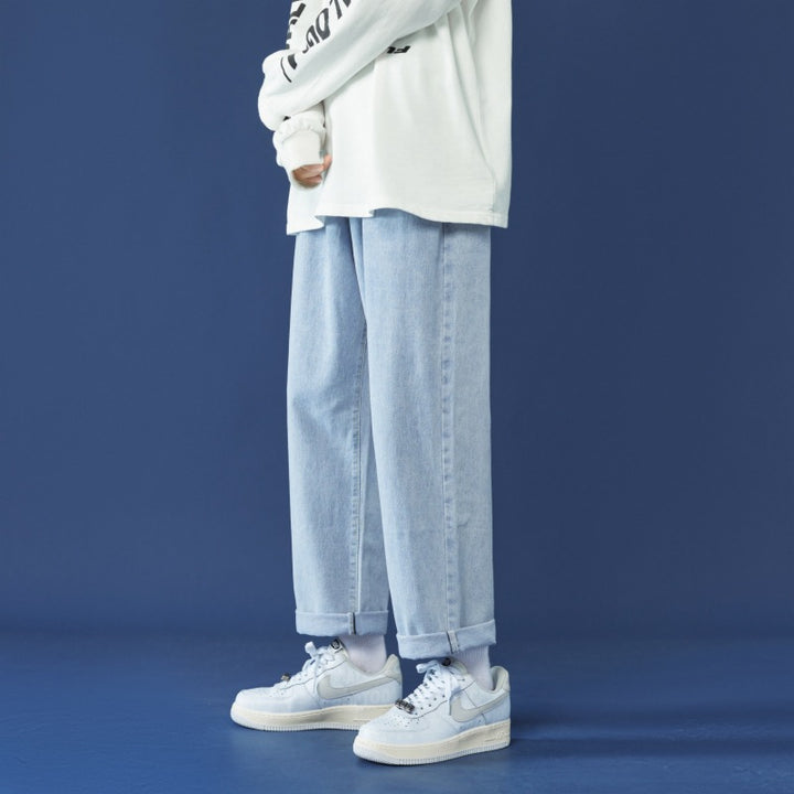 Jeans taille haute décontractés pour femmes Lune London