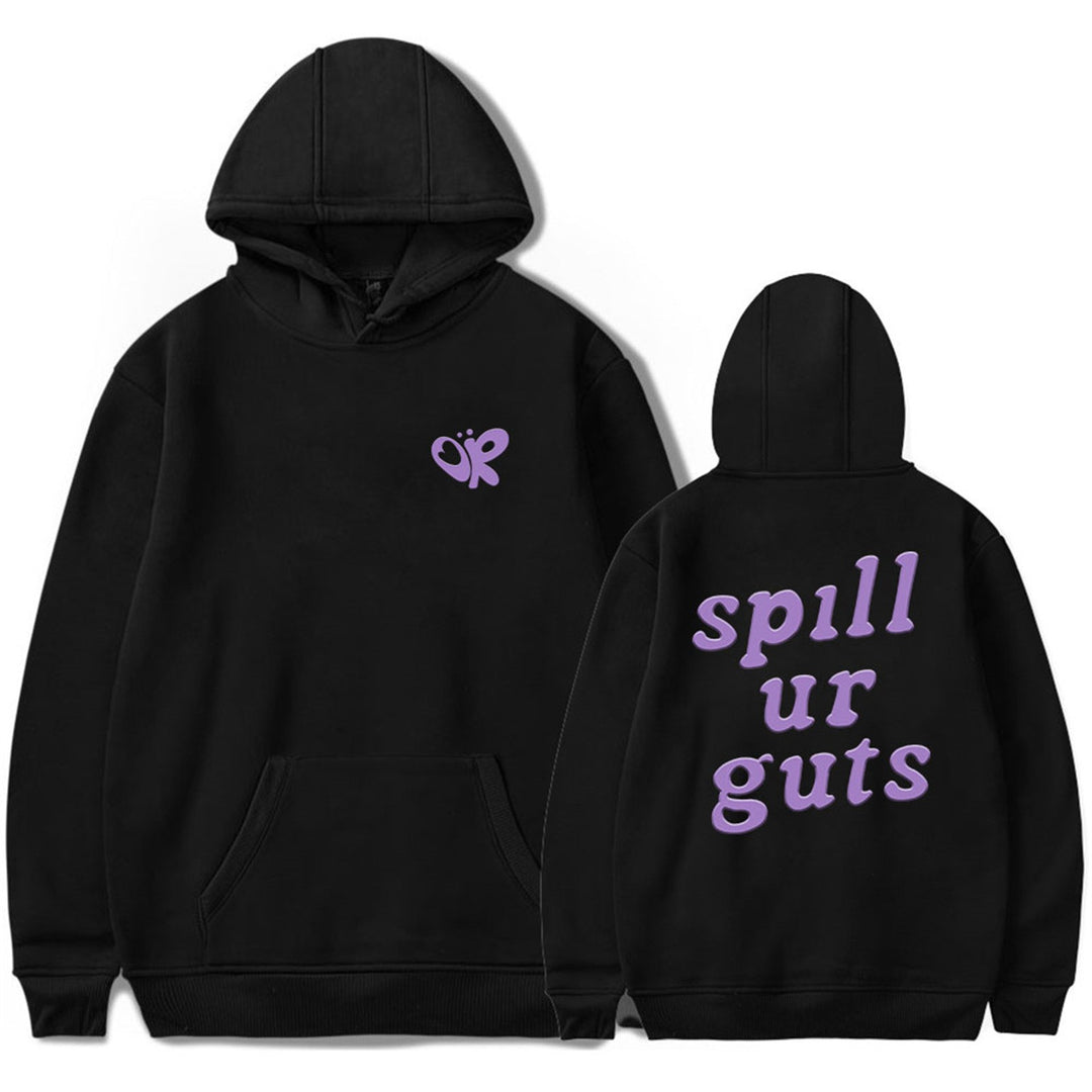 Women's hoodie with casual lettering and comfortable fit Chic & Stil