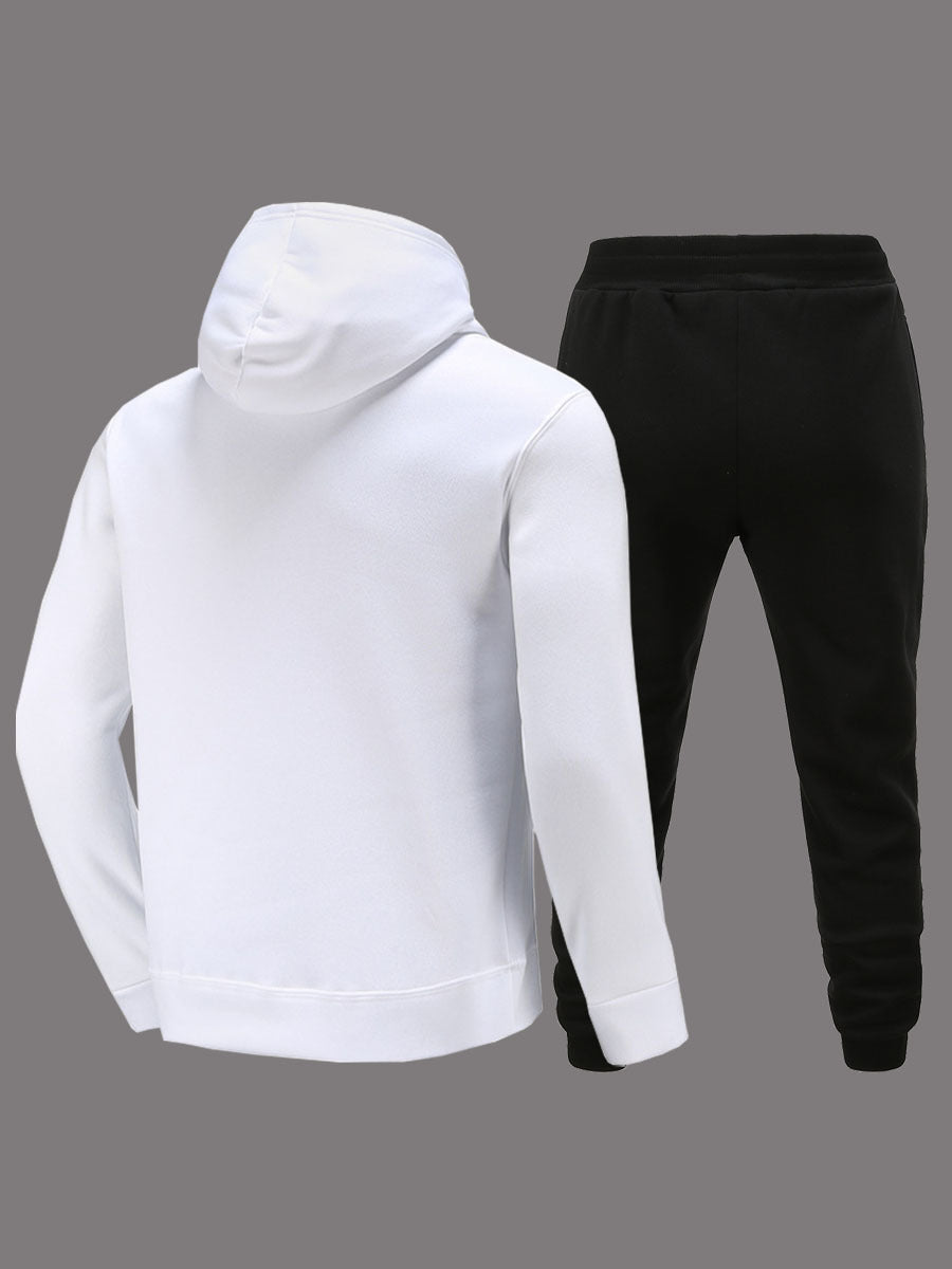 Women's hoodie and jogging set with creative lips pattern Lune London
