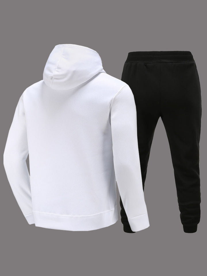 Women's hoodie and jogging set with creative lips pattern Lune London