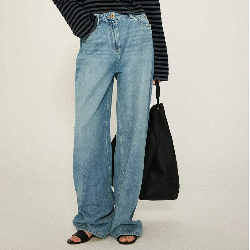 Jeans Bootcut Taille Haute pour Femmes en Denim Chic & Stil de haute qualité