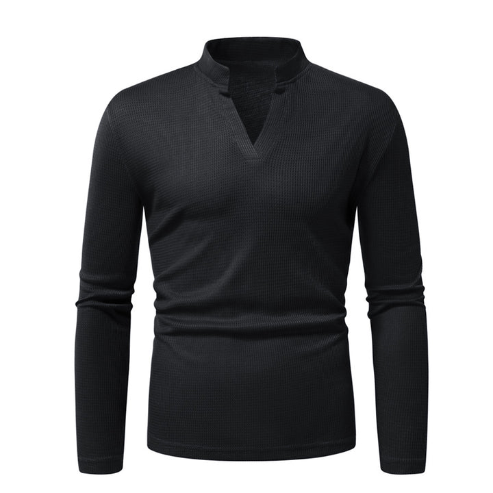 Men's long sleeve shirt with textured surface Lune London