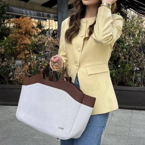 Fitted blazer jacket for women with elegant button details Lune London