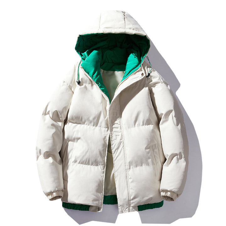 Ladies elegant winter jacket with removable hood and practical pockets Lune London
