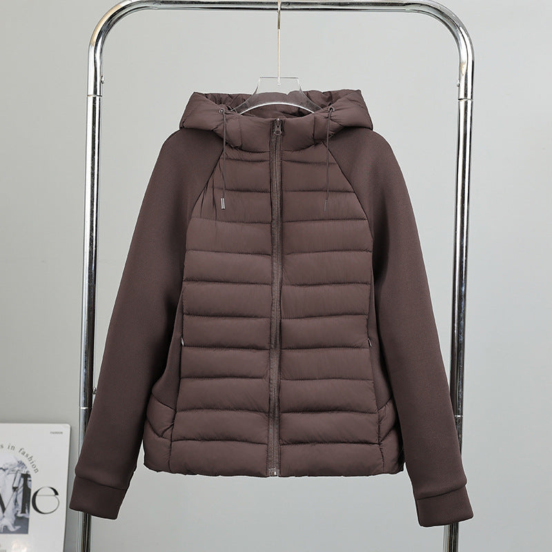 Trendy transitional jacket for women with an insulating design and practical side pockets Lune London