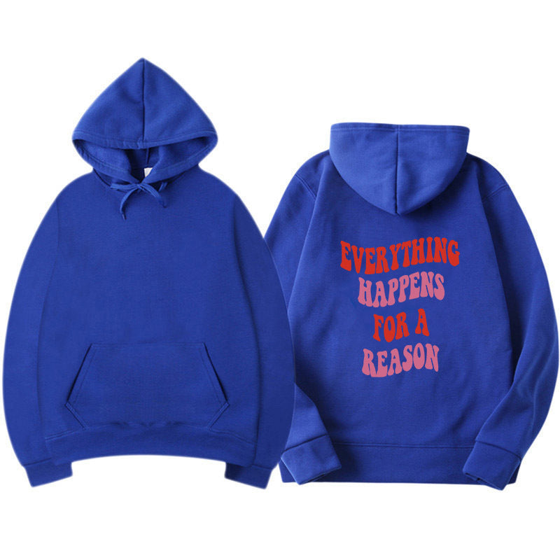Women's hoodie with a unique motivational print and comfortable fit Chic & Stil