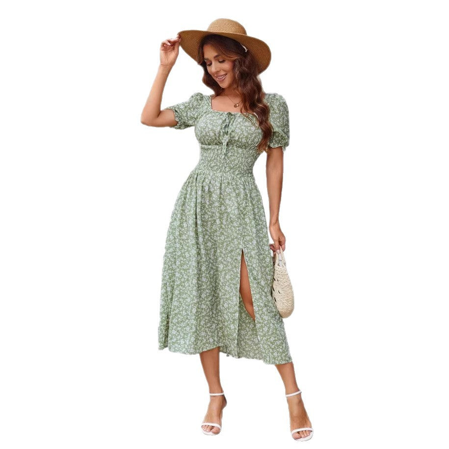 Robe d'été pour femmes avec motif floral Chic & Stil