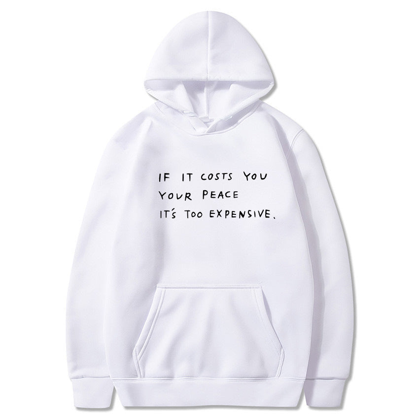 Women's hoodie with inspiring motif Lune London