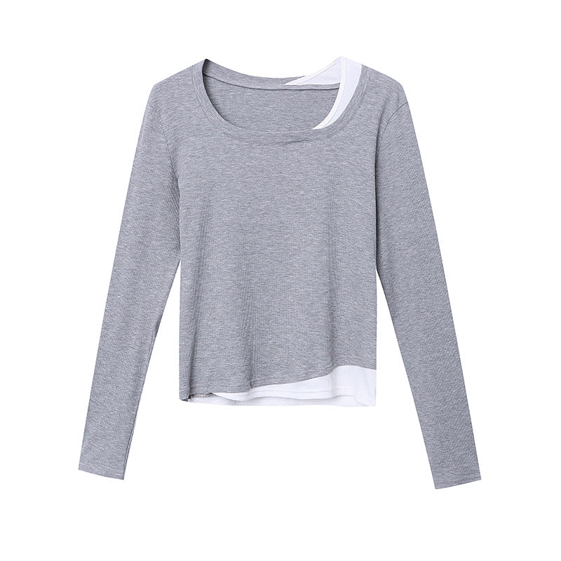 Women's fashionable long-sleeve shirt with modern cut Chic & Stil