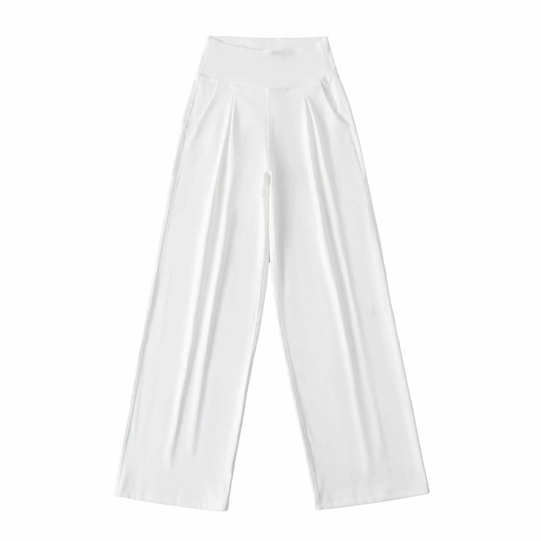 Elegant high-waisted palazzo pants for women Lune London