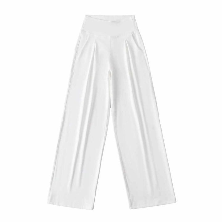 Elegant high-waisted palazzo pants for women Lune London