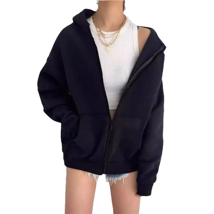 Oversized zip-up jacket for women Lune London