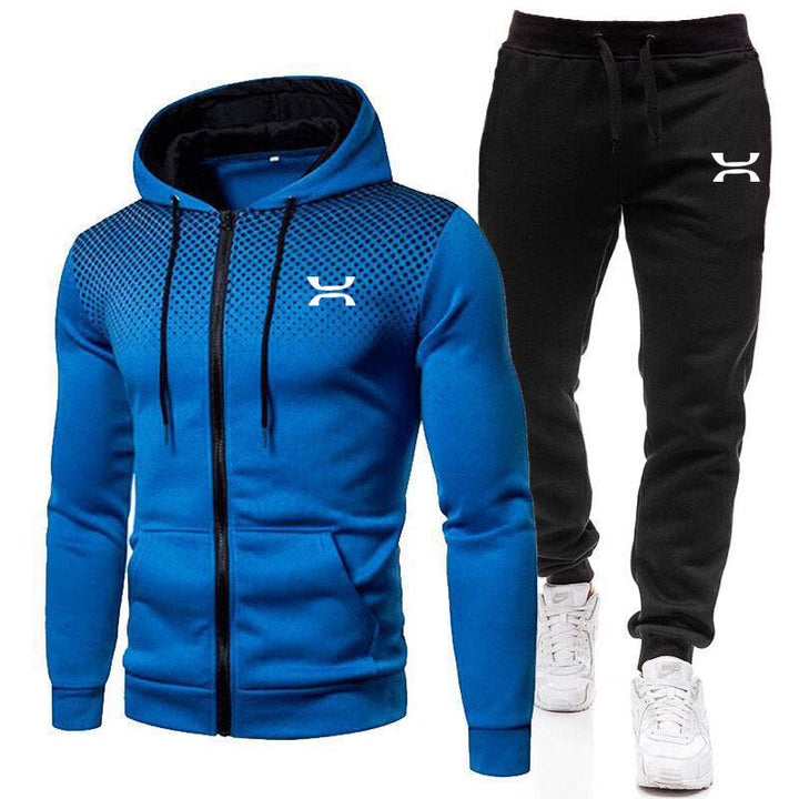 Men's Tracksuit with Breathable Hoodie and Comfortable Jogging Pants Lune London