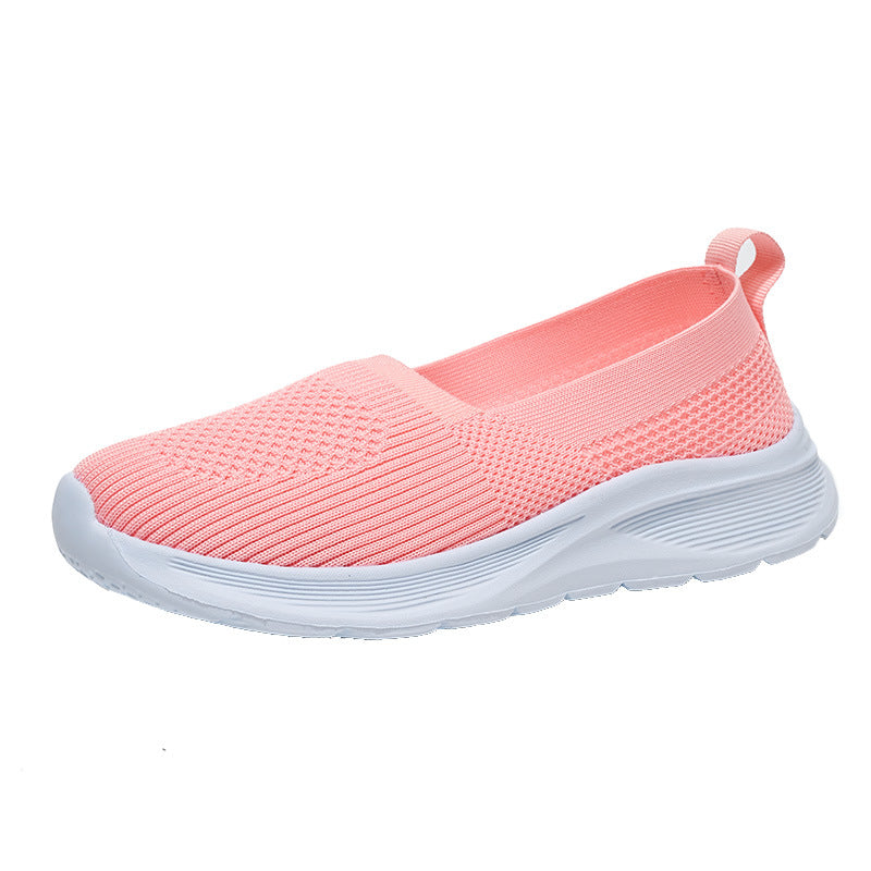 Dames Baskets de course slip-on confortables et respirantes Lune London