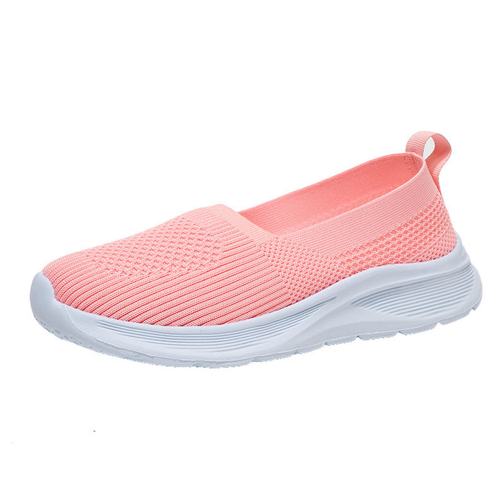 Dames Baskets de course slip-on confortables et respirantes Lune London