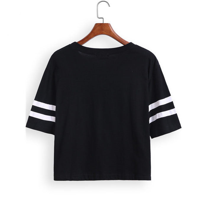 Women Short Graphic Print T-shirt Lune London