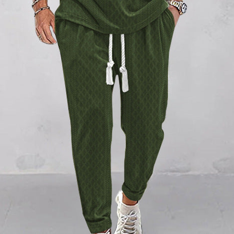 Casual sports pants for men with elastic waist and side pockets Lune London