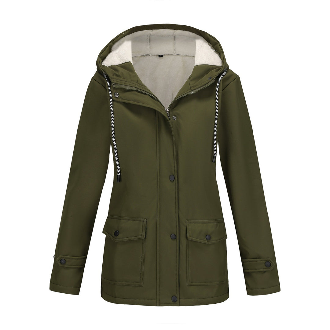 Women's outdoor jacket with soft lining and practical pockets Lune London
