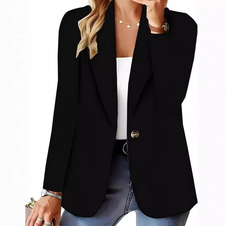 Women Elegant Knit Jacket with Textured Surface and Casual Fit Lune London