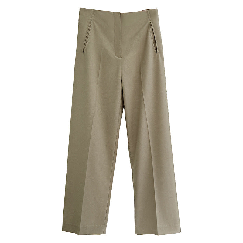 Pantalons de costume élégants et larges pour femmes Chic & Stil
