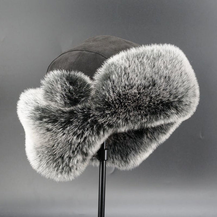 Women's winter hat with fur-lined ear protection Lune London