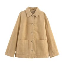 Lune London | Simple Suede Single-Breasted Jacket