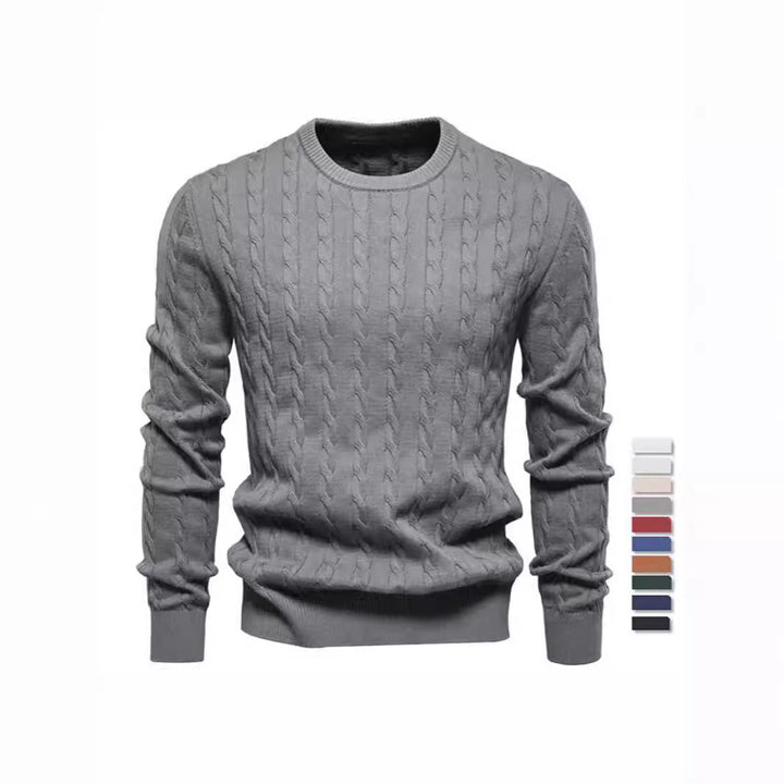 Men's Knit Pattern Sweater Lune London