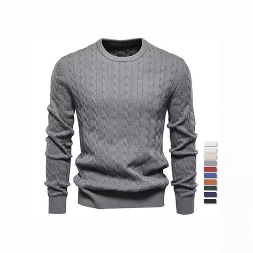 Men's Knit Pattern Sweater Lune London