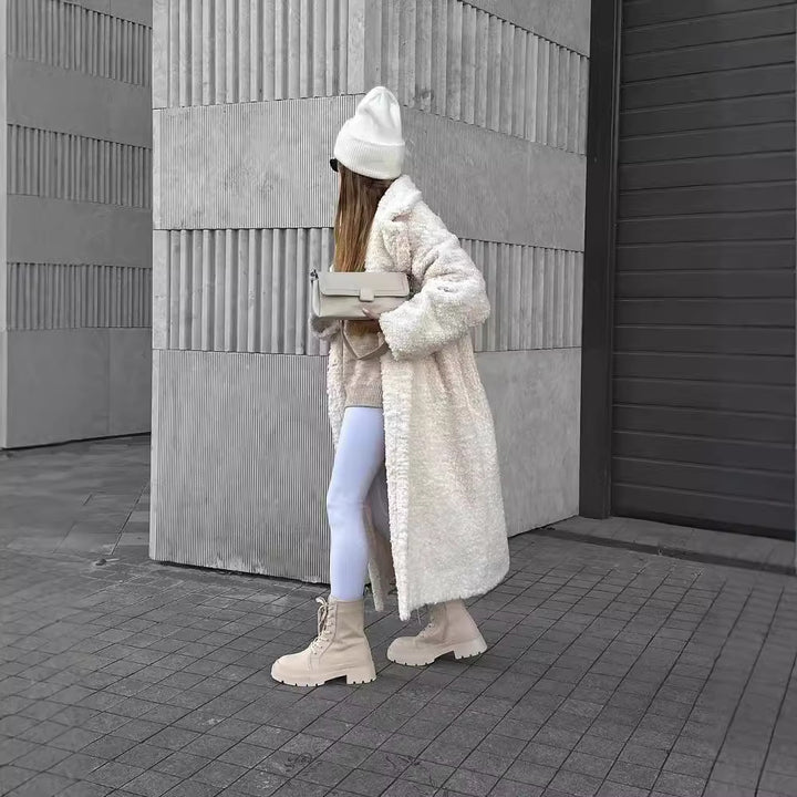 Lune London Women's Fleece Coat