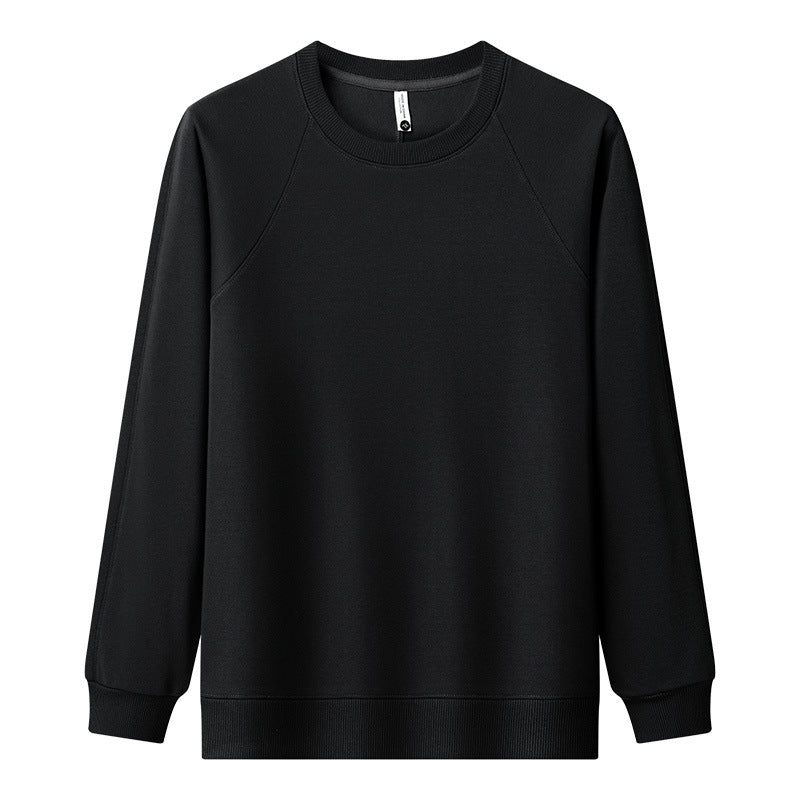 Casual women's sweatshirt with classic crew neck and modern raglan sleeves Lune London