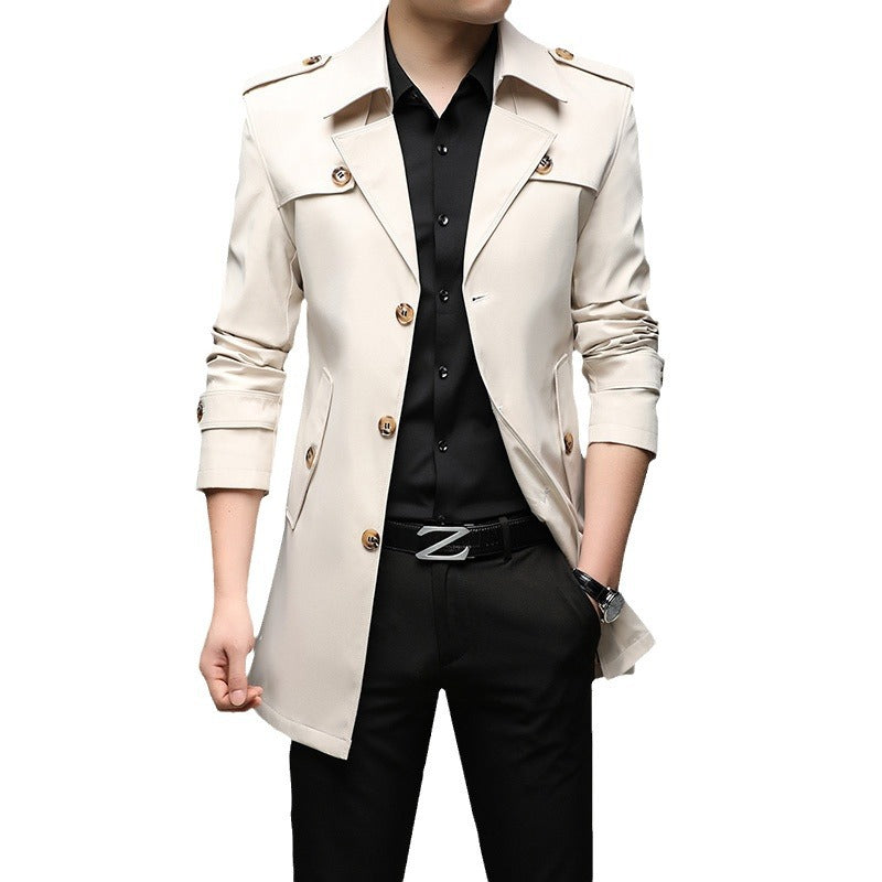Stylish transitional jacket for men with functional pockets Lune London