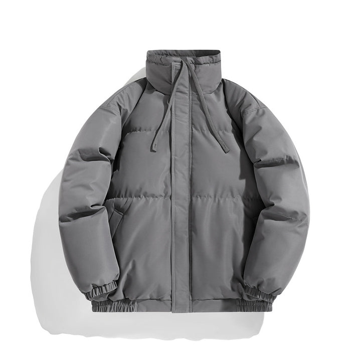Insulated transition jacket for women with high collar and practical pockets Lune London