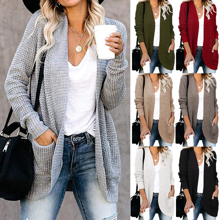 Lune London Women's Long Knit Cardigan
