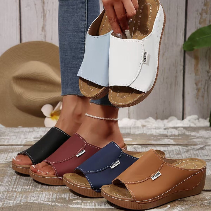 Ladies Chic Heeled Sandals Lune London