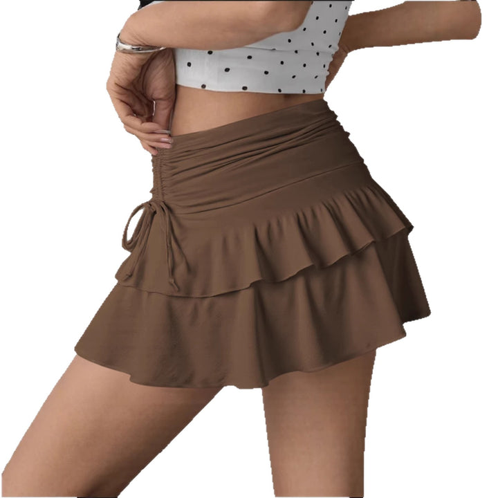 Women's Ruffle Shorts with Adjustable Waist Lune London
