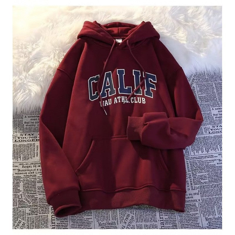Women's hoodie with eye-catching Uni logo and soft inner lining Chic & Stil