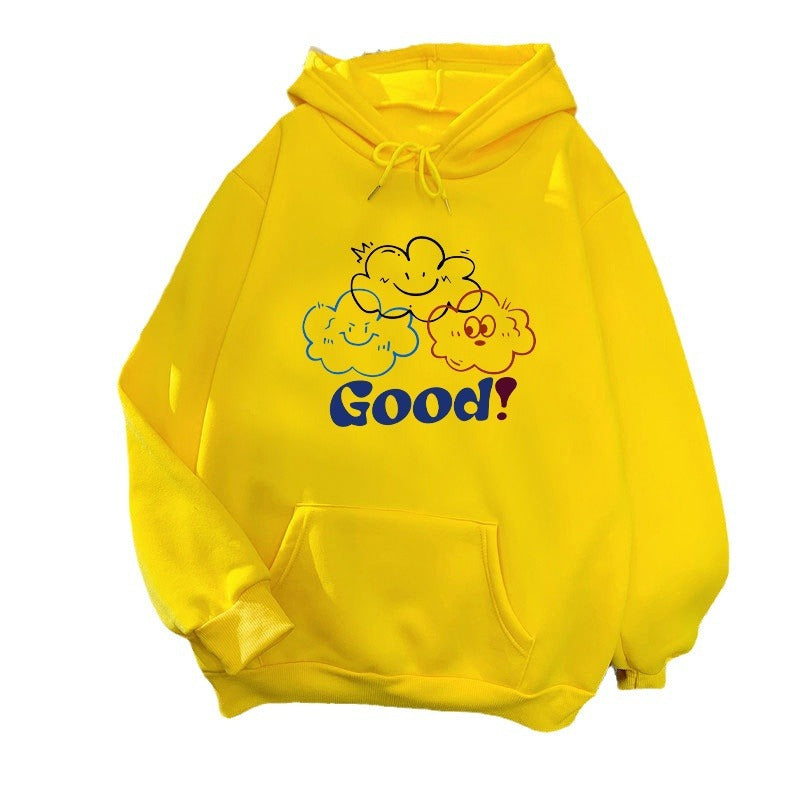 Women's hoodie with creative cartoon design and comfortable fit Chic & Stil