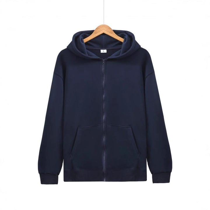Women's hooded jacket with full zipper and practical pockets Lune London