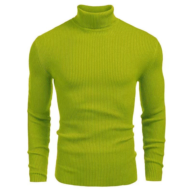 Women’s turtleneck sweater with an elegant ribbed structure Lune London