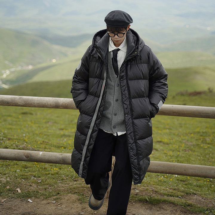 Ultra-light down jacket for men with removable inner lining Lune London
