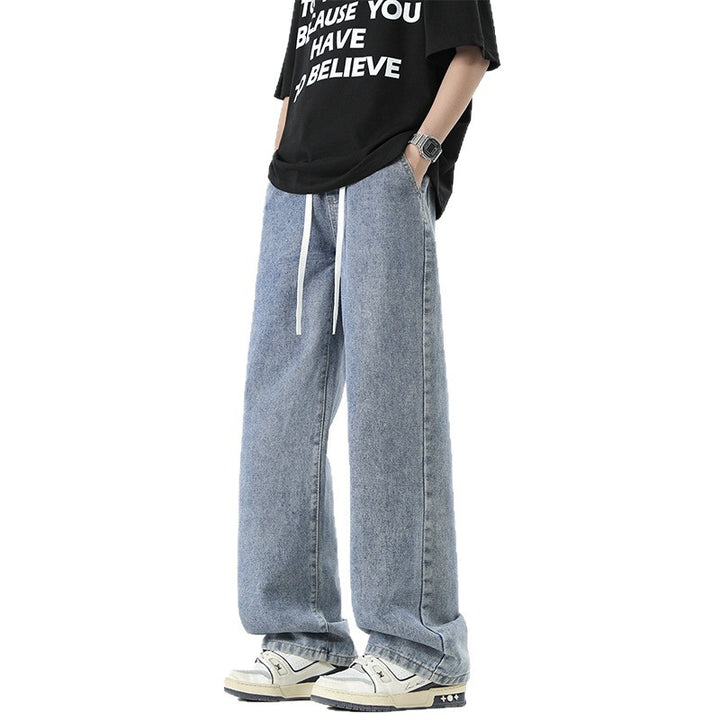 Casual loose pants for men with elastic waistband and pockets Lune London