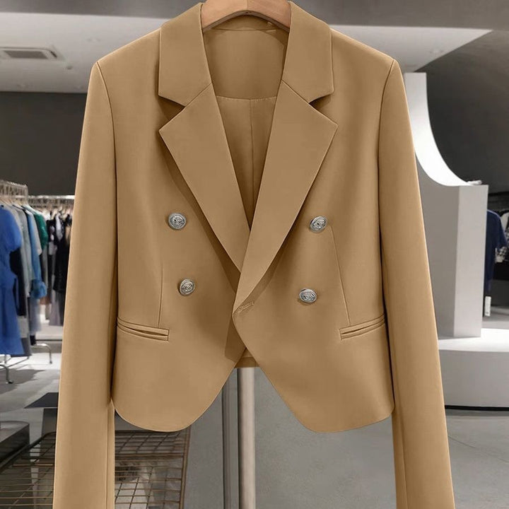 Blazer double boutonnage intemporel pour femmes Chic & Stil