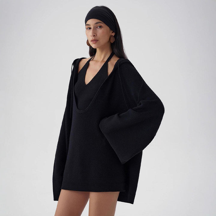 Hoodie décontracté pour femmes en tricot de haute qualité Chic & Stil