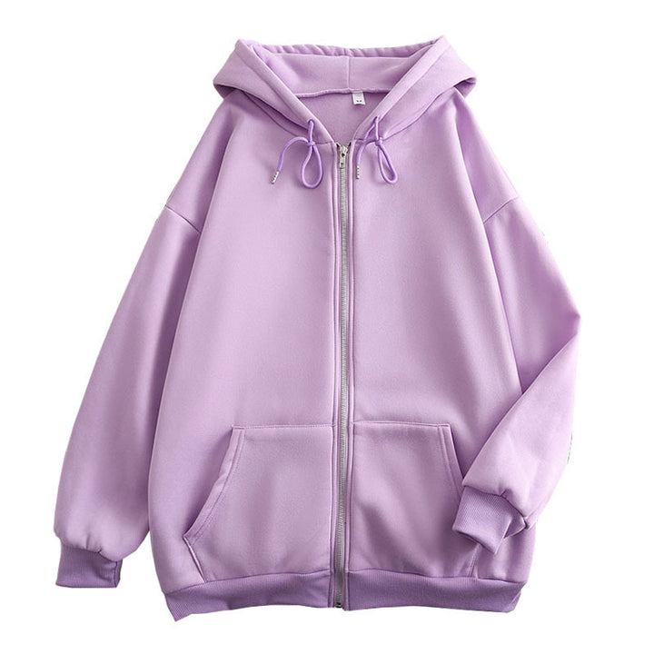 Women's hooded jacket with full zip and practical pockets Lune London