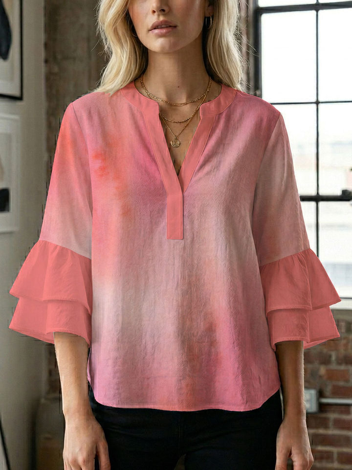 Ladies blouse with beautiful floral design Lune London
