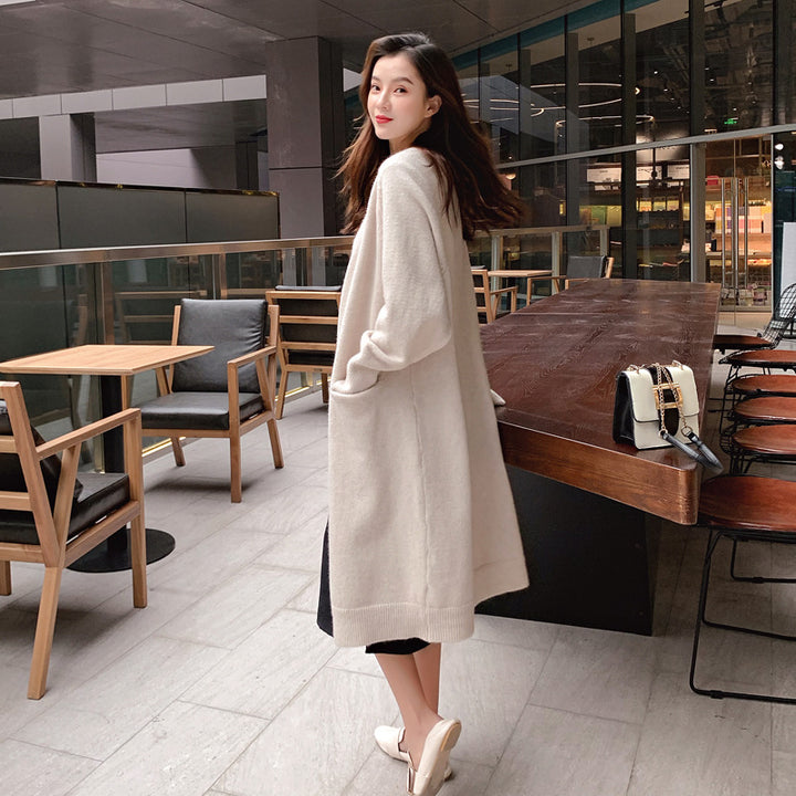 Cardigan long décontracté pour femmes Chic & Stil