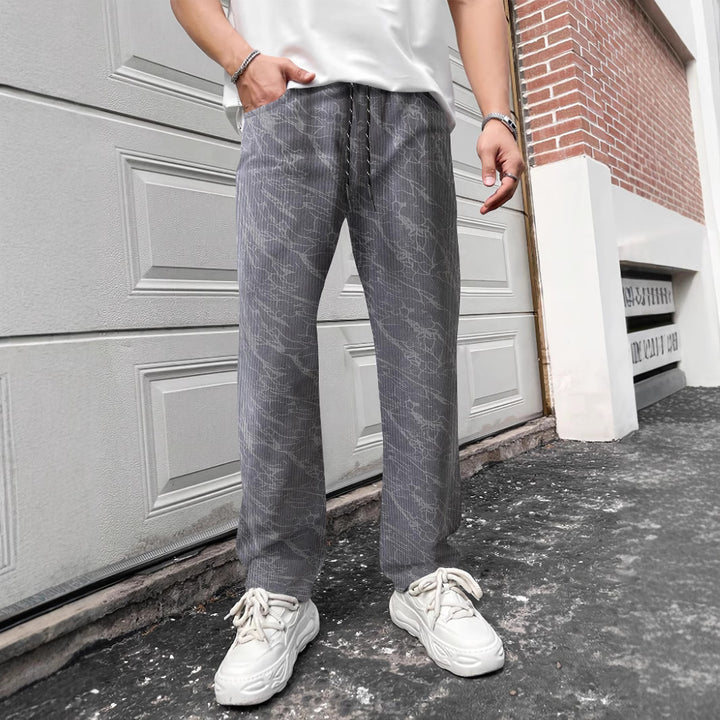 Casual jogging pants for men with trendy pattern Lune London