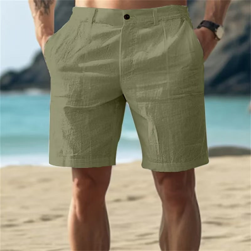 Men's swim shorts with quick-drying material and practical side pockets Lune London